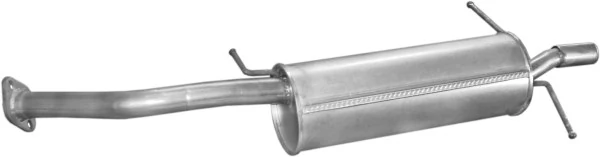Silenciador, parte traseira para Mazda 626 GE
