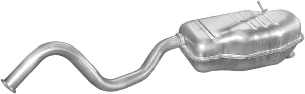 Silenciador, parte traseira para Renault Laguna I B56, 556