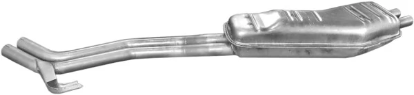 0057G61 FPS Silenciador, parte traseira