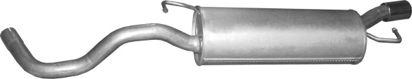 Silenciador, parte traseira para Audi TT 8N3