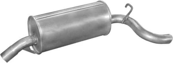 Silenciador, parte traseira para Opel Omega 16, 17, 19