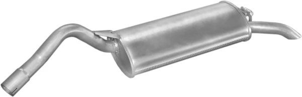 Silenciador, parte traseira para Skoda Felicia 791, 6U1