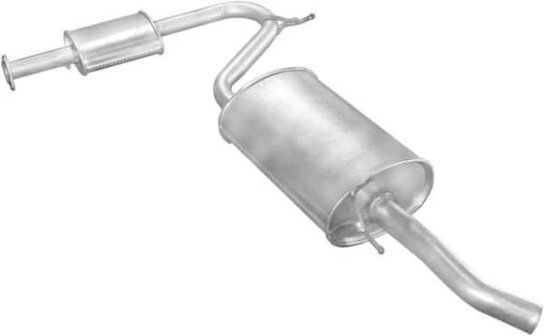 Silenciador, parte traseira BS283581 Bosal