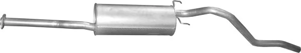 Silenciador, parte traseira para Toyota Hilux N