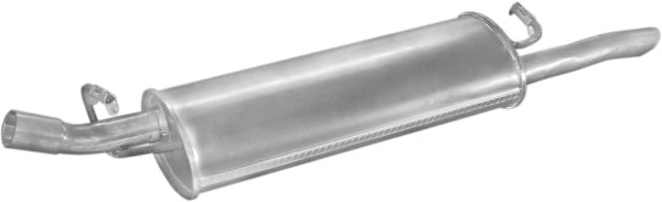 1570B443 Mitsubishi Silenciador, parte traseira