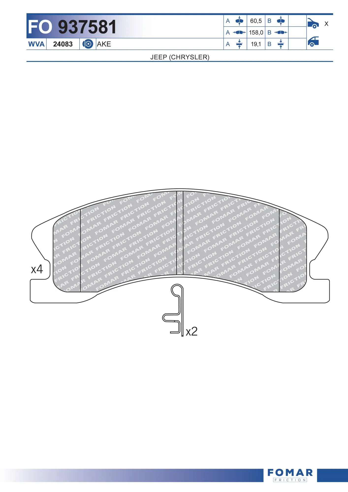 FO937581 Fomar Roulunds