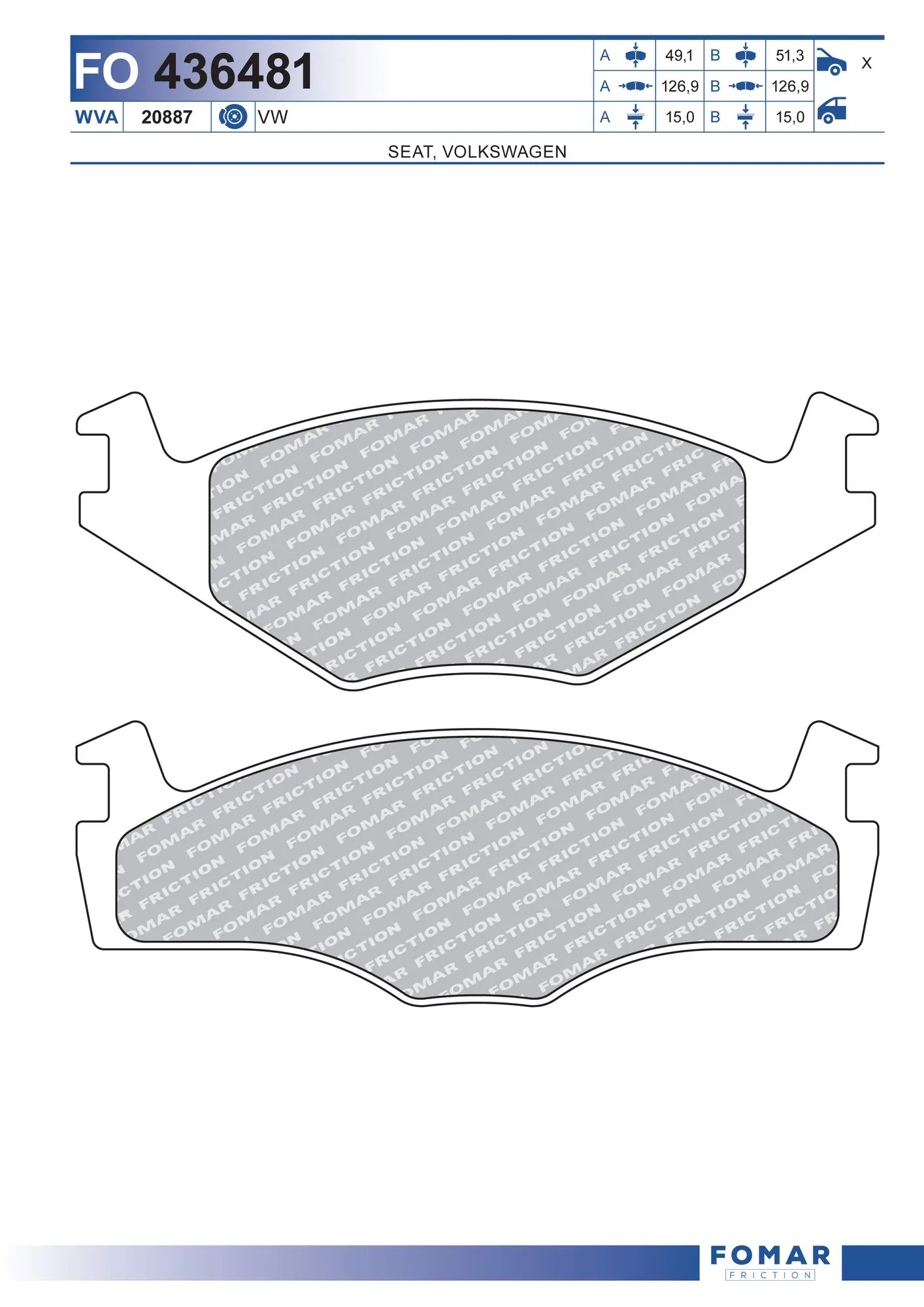 FO436481 Fomar Roulunds