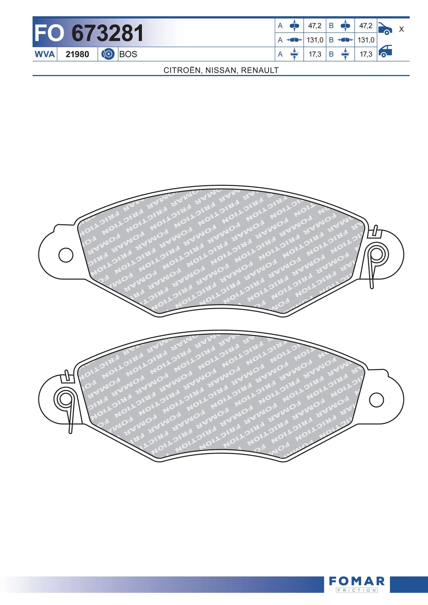 Sapatas do freio dianteiras de disco Brembo DP61041 preço, a partir de 23,40 USD