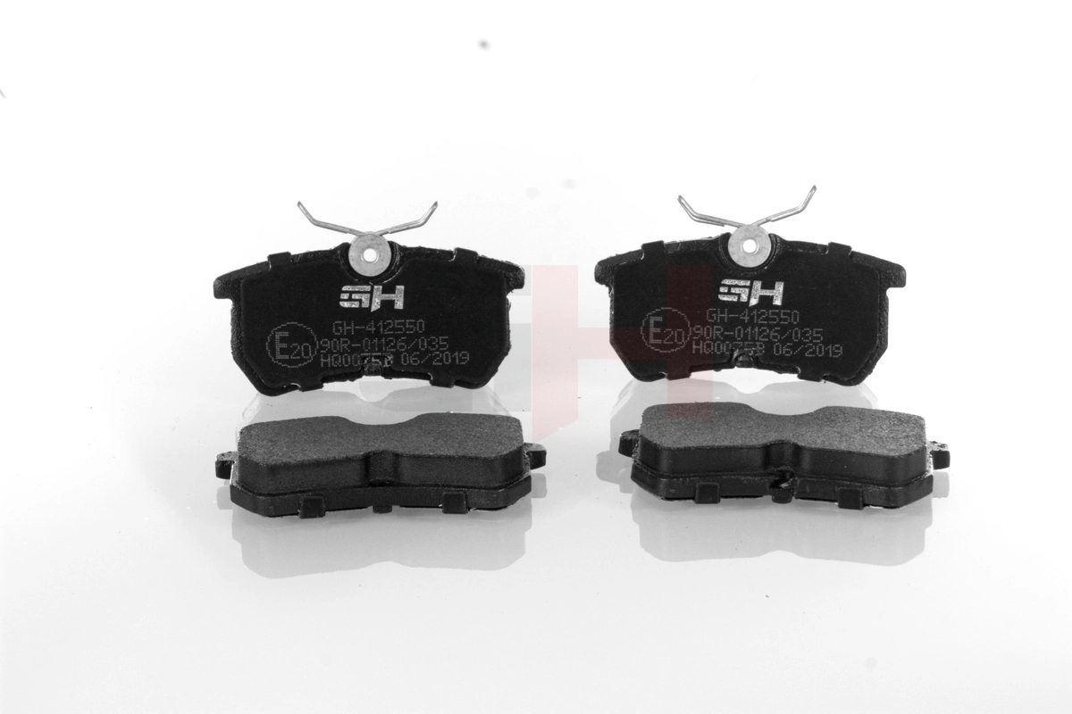  Sapatas do freio traseiras de disco Ford Fiesta Mk5 hatchback (JH, JD) (2001 - 2008) Mk5