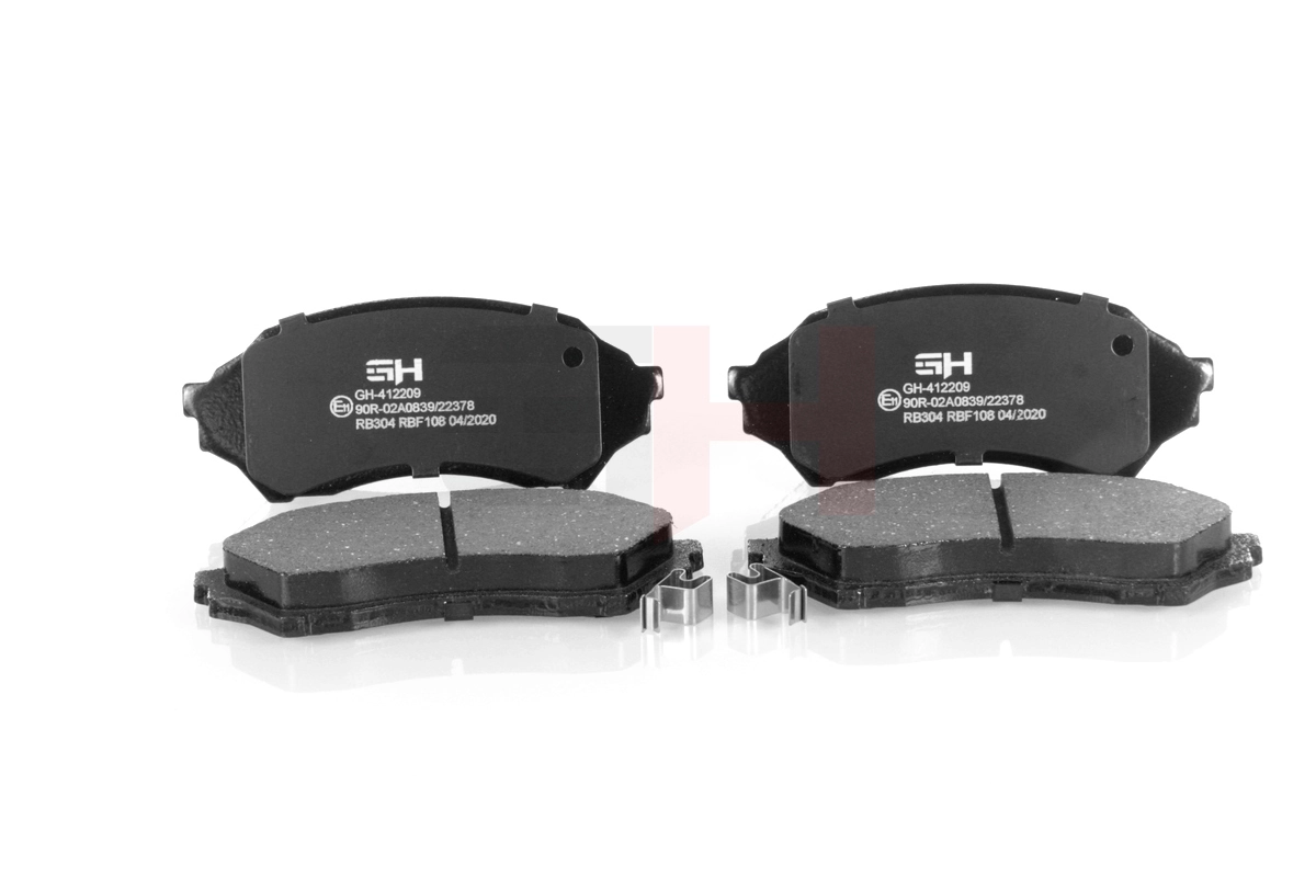 Sapatas do freio dianteiras de disco BJYD3323Z Hyundai/Kia