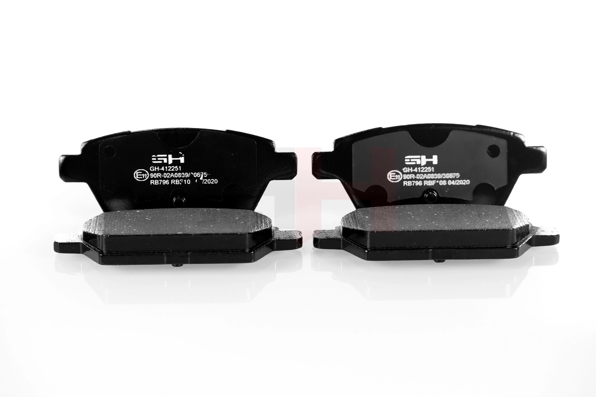 6E5Z2200B Ford Sapatas do freio traseiras de disco