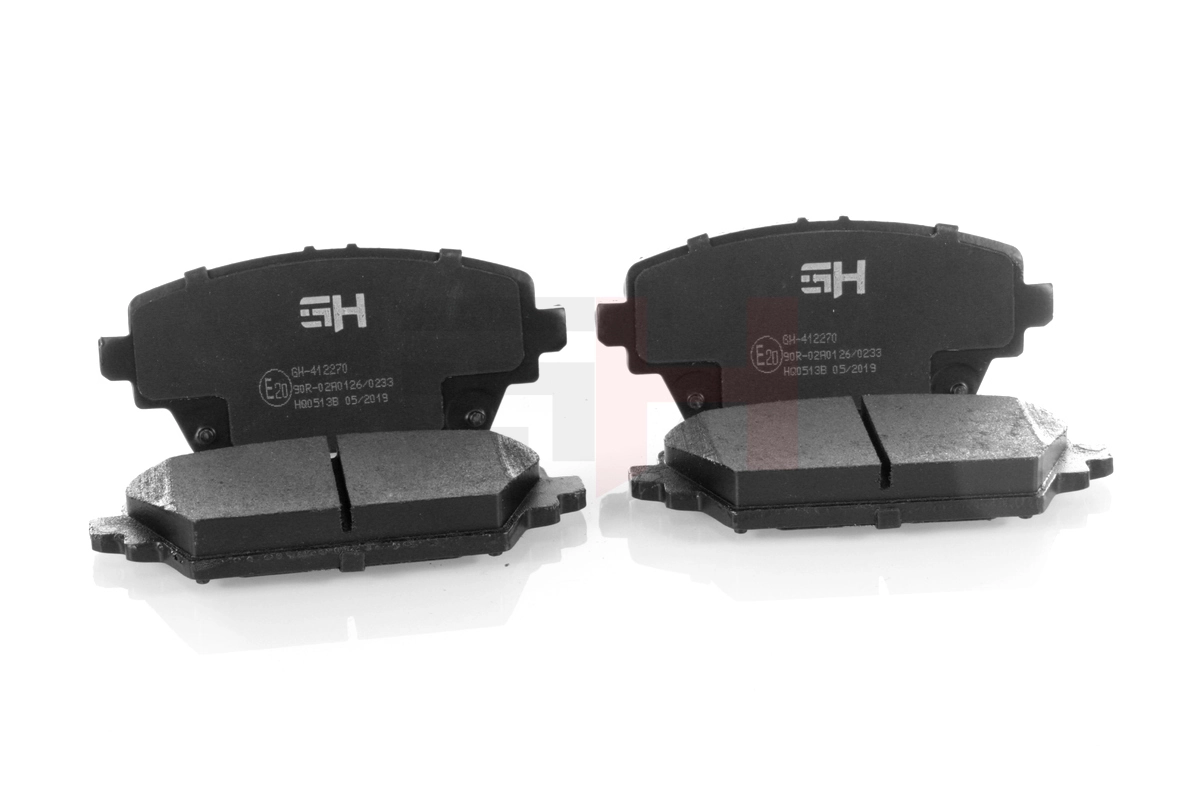 Sapatas do freio dianteiras de disco Honda Accord VI CG