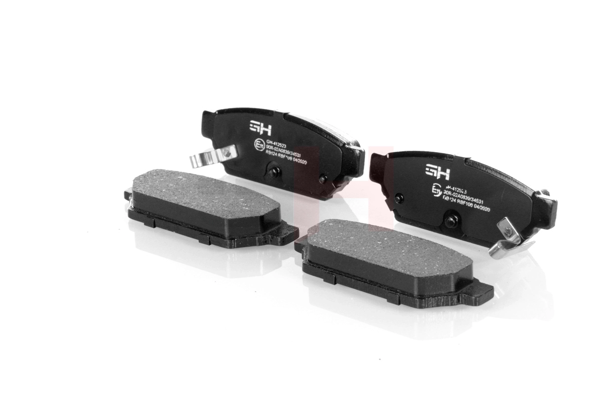  Sapatas do freio traseiras de disco Mitsubishi Lancer V sedan (CB, CD, CE) (1991 - 1996) V
