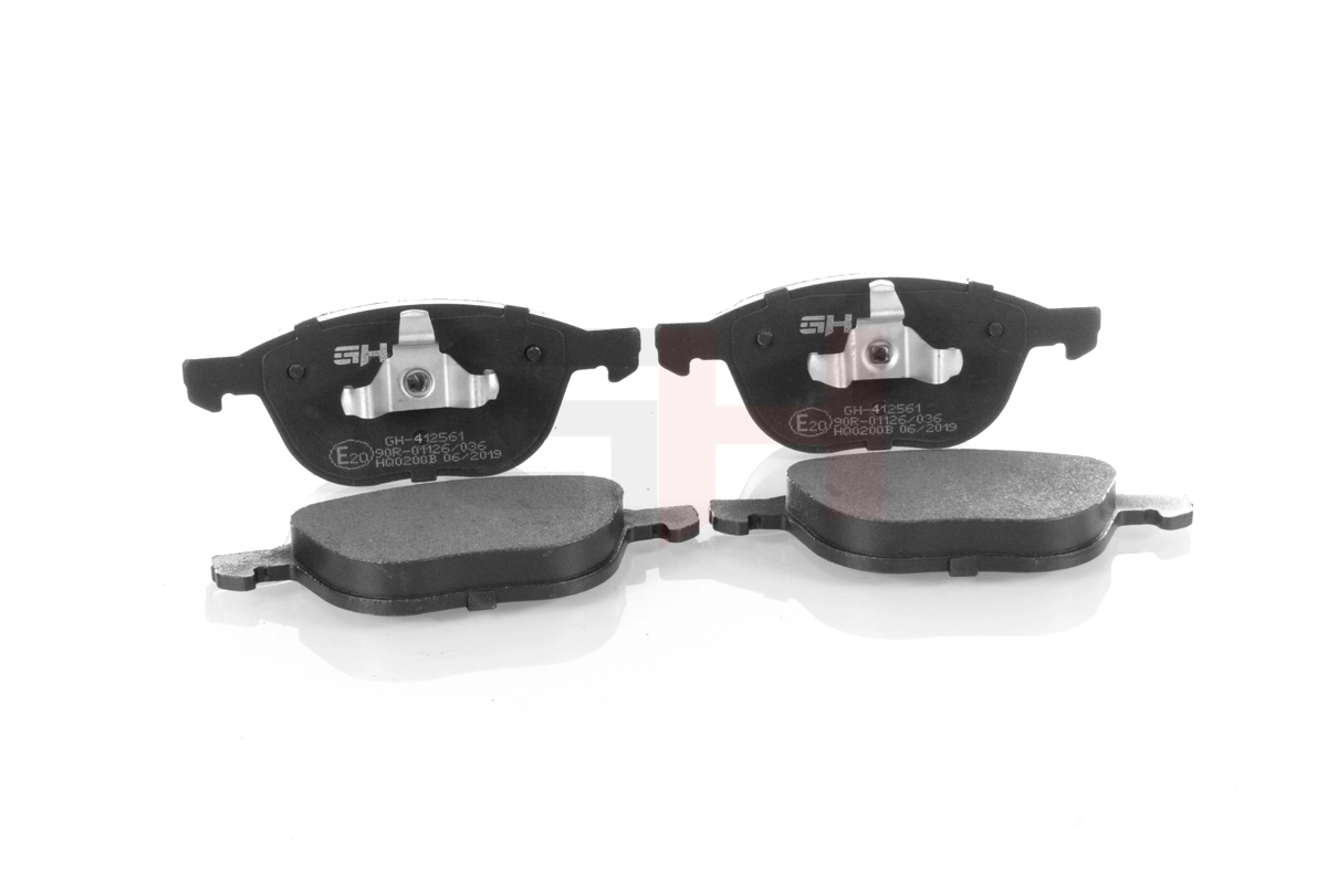  Sapatas do freio dianteiras de disco Mazda 3 sedan (BK12) (2004 - 2006) 