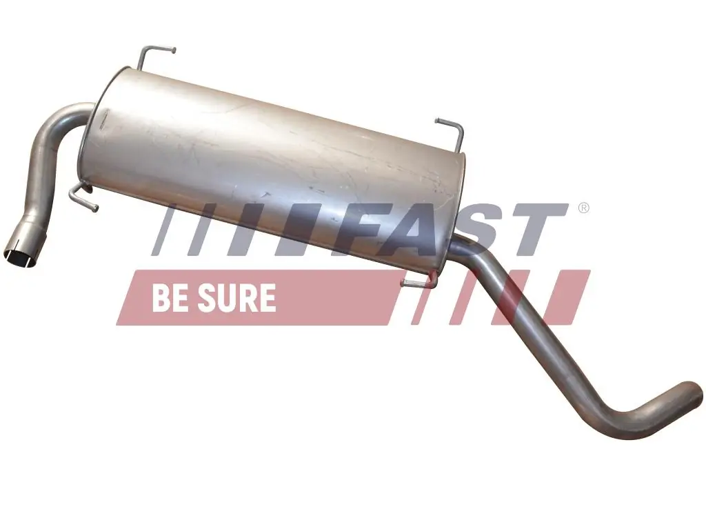 Silenciador, parte traseira 1357907080 Fiat/Alfa/Lancia