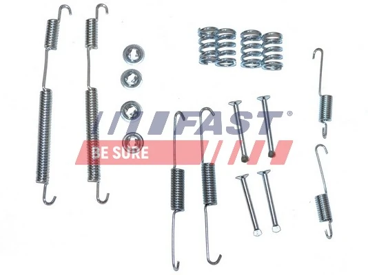 Kit de montagem das sapatas traseiras de tambor para Fiat Ducato II 230L