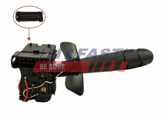 FT82003 Fast Comutador esquerdo instalado na coluna da direção