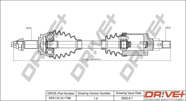 DP2110101798 Dr!ve+