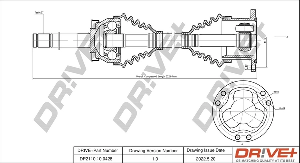 DP2110100428 Dr!ve+