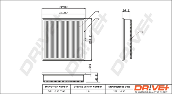 DP1110100390 Dr!ve+