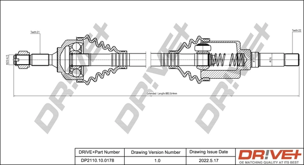 DP2110100178 Dr!ve+