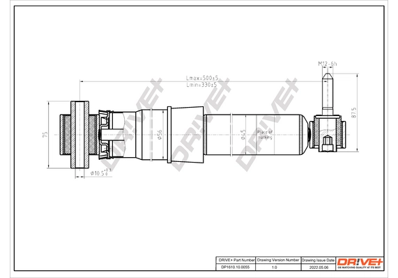 Amortecedor traseiro 6228G Magneti Marelli