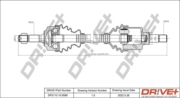 DP2110100589 Dr!ve+