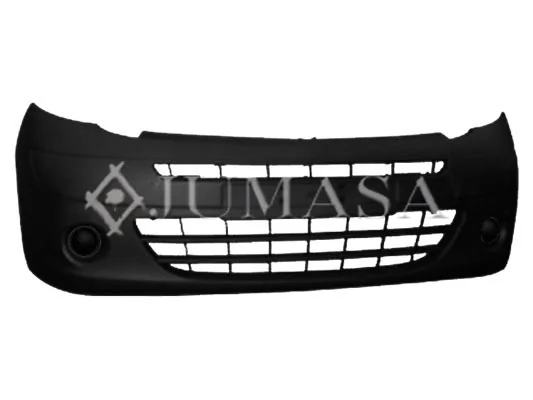 Pára-choque dianteiro para Renault Kangoo II KW0, KW1