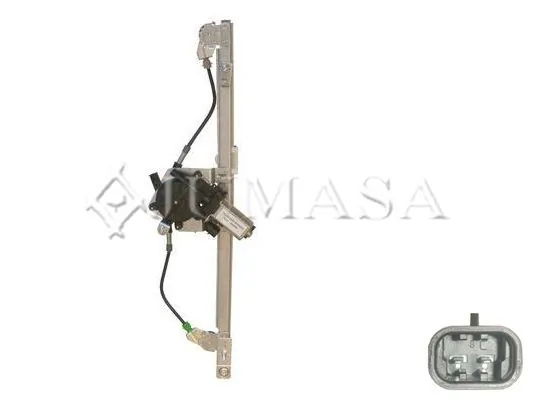  Mecanismo de acionamento de vidro da porta dianteira direita Mercedes A hatchback (W168) (1997 - 2004) 