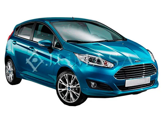 Reforçador do pára-choque dianteiro Ford Fiesta Mk6 CB1