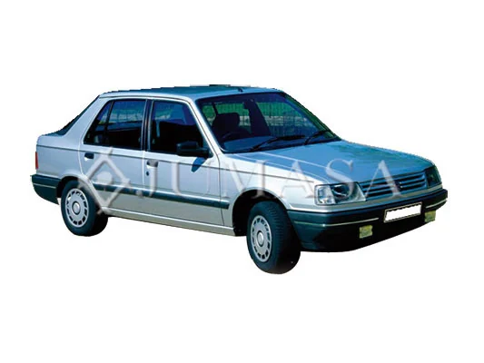 Mecanismo de acionamento de vidro da porta dianteira esquerda para Peugeot 205 I 741A, C