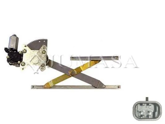 Mecanismo de acionamento de vidro da porta dianteira direita para Toyota Yaris VERSO NCP2