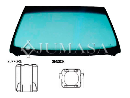 Pára-brisas Jumasa R3333080 preço, a partir de 472,78 USD