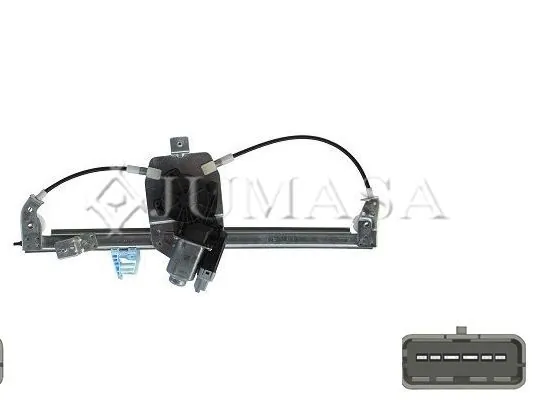 Compre Mecanismo de acionamento de vidro da porta dianteira direita Citroen C3 1