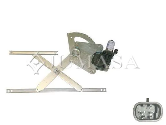  Mecanismo de acionamento de vidro da porta dianteira esquerda Chevrolet Aveo II sedan (T250, T255) (2005 - 2011) II