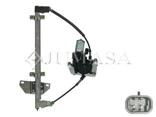  Mecanismo de acionamento de vidro da porta dianteira esquerda Nissan Primera sedan (P11) (1996 - 2002) 
