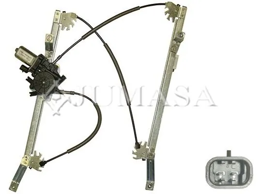  Mecanismo de acionamento de vidro da porta dianteira direita Jeep Compass SUV (MK49) (2006 - 2016) 