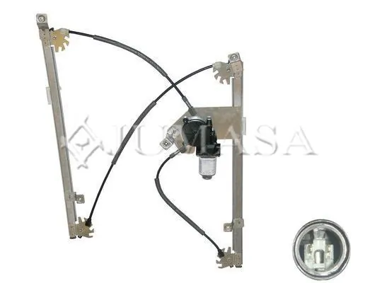 Mecanismo de acionamento de vidro da porta dianteira esquerda Renault Clio III BR01, CR01