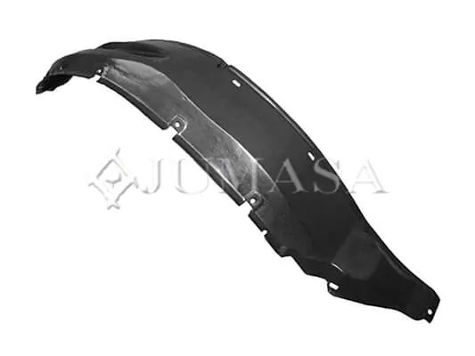 Guarda-barras direito do pára-lama dianteiro para Mitsubishi L 200 III K60, K70