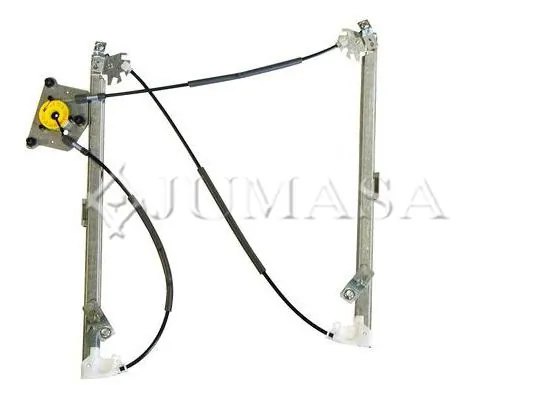 Mecanismo de acionamento de vidro da porta dianteira direita Renault Laguna III KT0, KT1