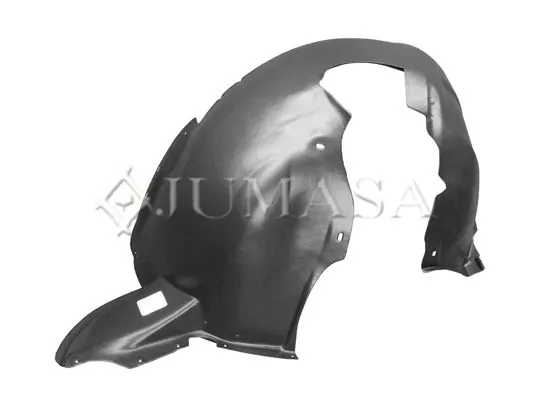 Guarda-barras direito do pára-lama dianteiro Volkswagen Jetta VI 162, 163, AV3, AV2, AY2, AY3