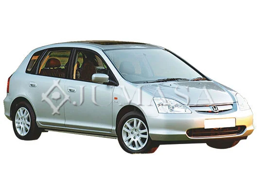 Espelho de retrovisão esquerdo Honda Civic 7 EU, EP, EV