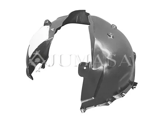 9817395280 Peugeot/Citroen Guarda-barras esquerdo do pára-lama dianteiro