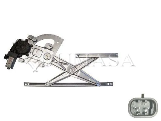 Mecanismo de acionamento de vidro da porta dianteira direita para Toyota Yaris  P13