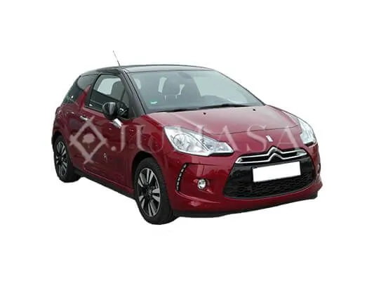 Suporte do radiador montado (painel de montagem de fixação das luzes) Citroen C3 Picasso SH