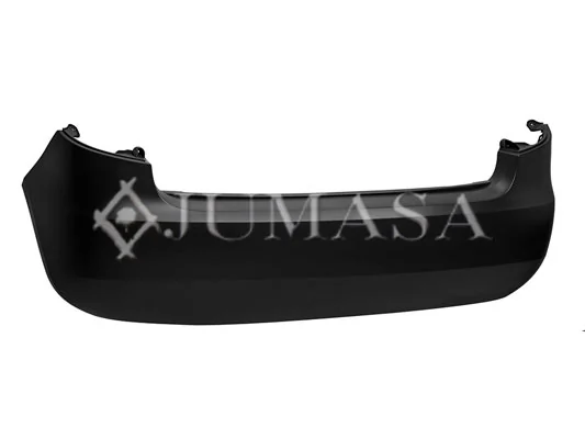 Pára-choque traseiro para Skoda Fabia II 5J2, 542, 572, 582