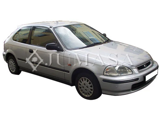 Mecanismo de acionamento de vidro da porta dianteira esquerda Honda Civic VII hatchback (EU, EP, EV) (2000 - 2006) VII