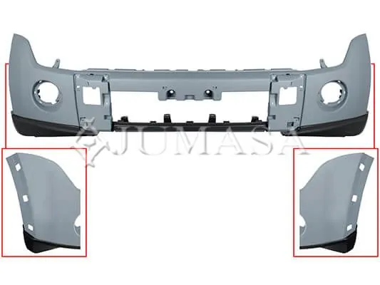  Pára-choque dianteiro Mitsubishi Pajero IV SHORT SUV (V80) (2006 - 2013) IV SHORT