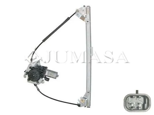 Mecanismo de acionamento de vidro da porta dianteira direita para Citroen ZX  N2