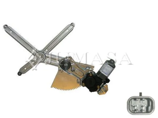 Mecanismo de acionamento de vidro da porta dianteira esquerda Peugeot 205 I 741A, C